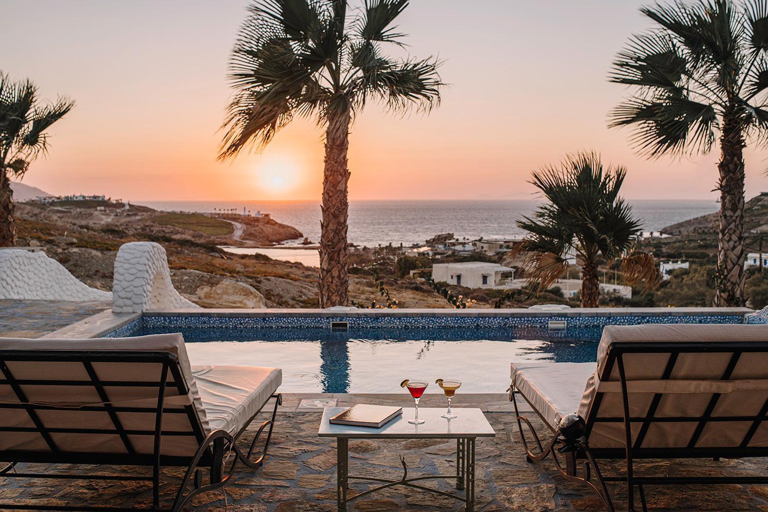 Agalia Luxury Suites Koumpara Exterior foto