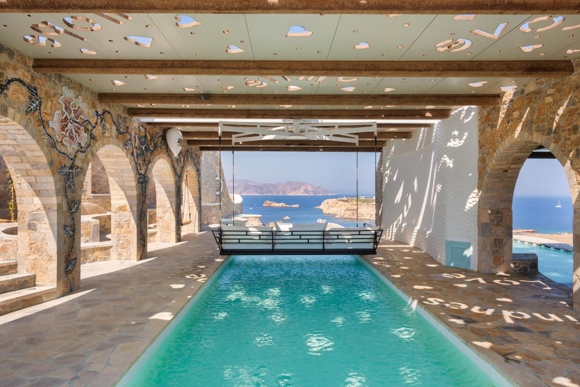 Agalia Luxury Suites Koumpara Exterior foto