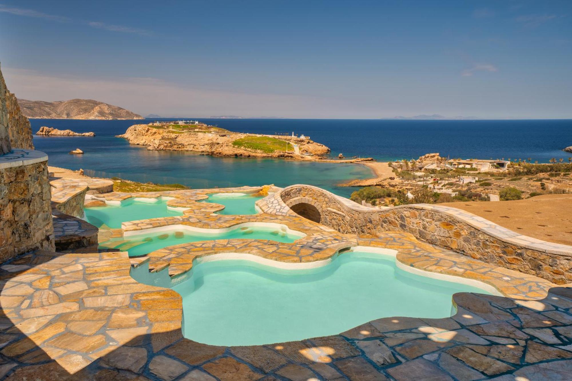 Agalia Luxury Suites Koumpara Exterior foto